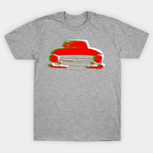 Triumph TR6 1970s classic British sports car monoblock red white green T-Shirt